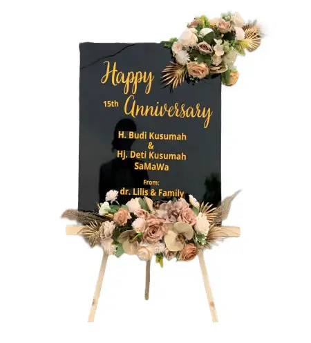 Papan Bunga Akrilik PANGKAJENE KEPULAUAN